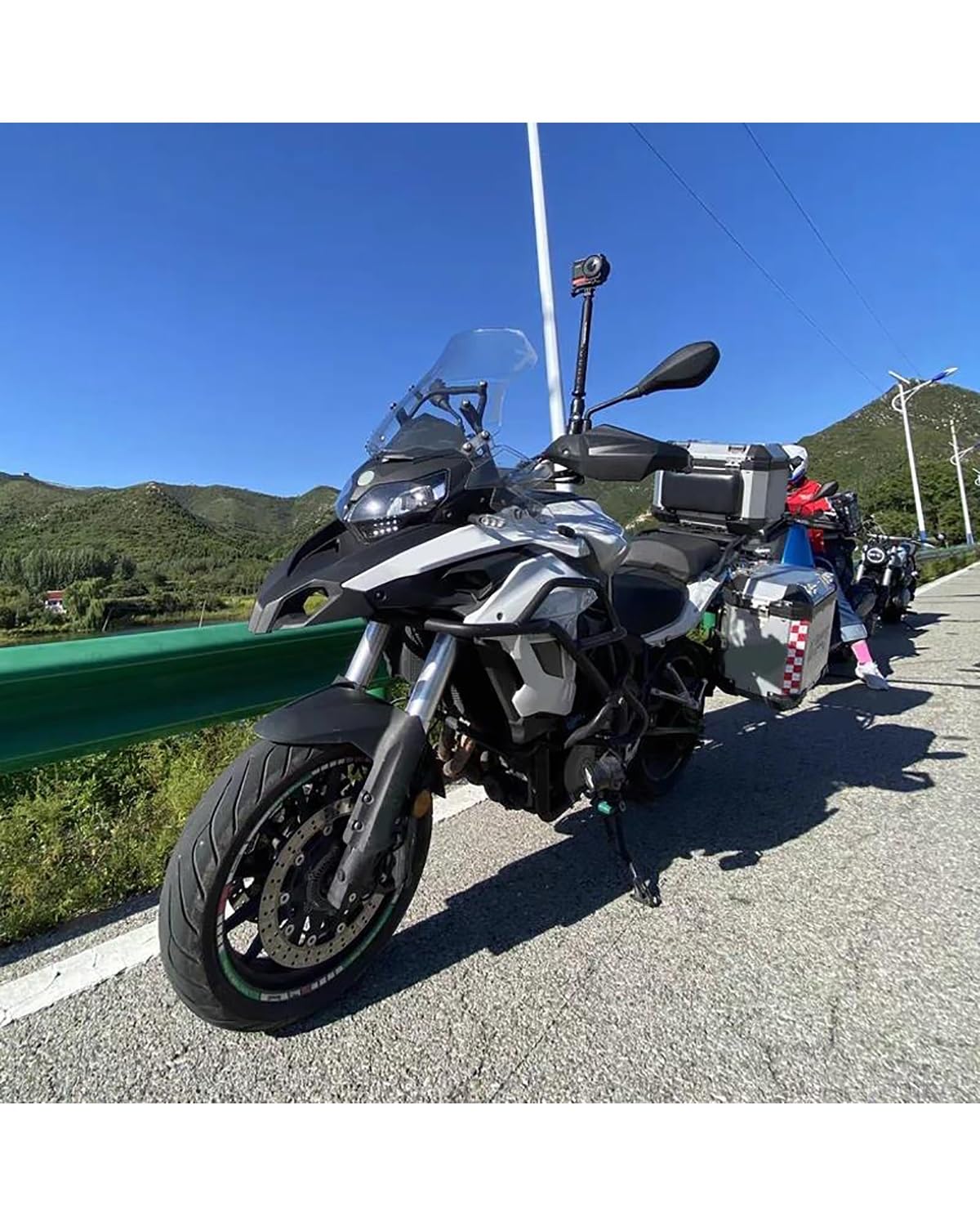 Moto Freeway Crash Bar Per Benelli Per TRK 502 X Per TRK502 Per TRK502X BJ500GS-A Motore Del Motociclo Paraurti Motore Crash Bar