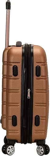 Miniatura 86 de Rockland - Maleta de viaje Melbourne, rígida y expandible, con ruedas giratorias, Azul