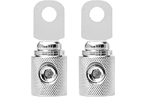 Conext Link 1/0 Gauge Set Screw Ring Terminal 2 Pack, Ultimate Electrical...