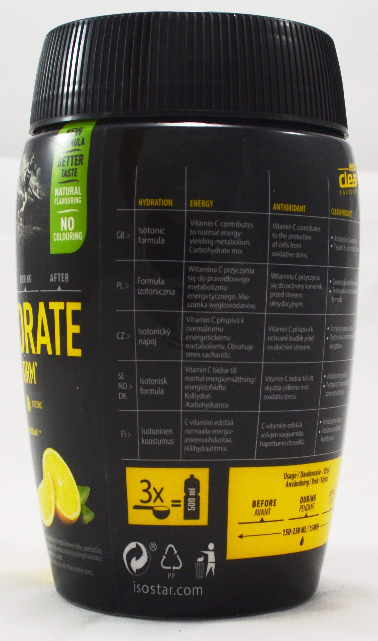 Isostar Hydrate & Perform 400G Estuche De 6 - Limón