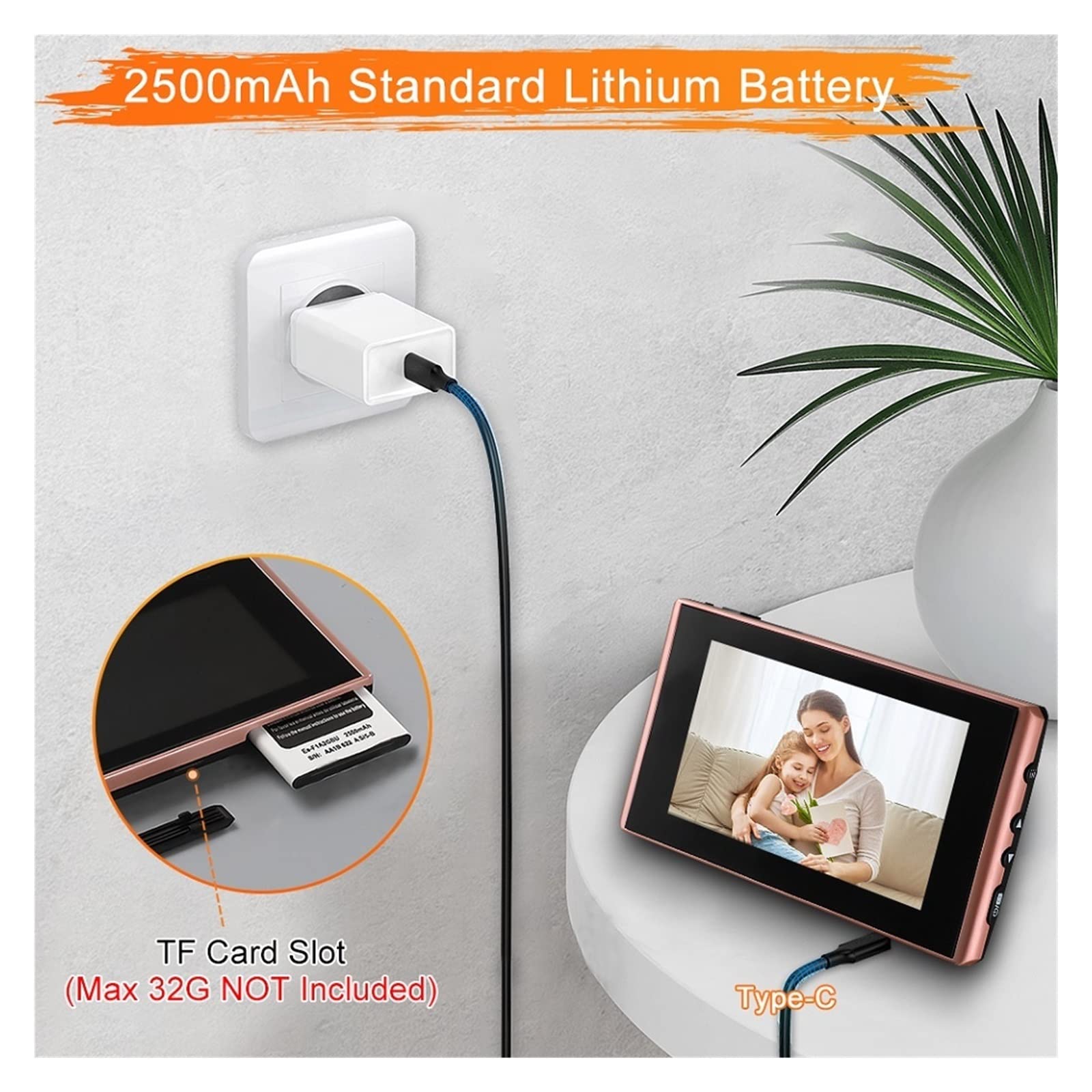 Videocamera per Campanello, 4.3 pollici campanello wireless spioncino telecamera IR visione notturna video campanello impermeabile rilevamento movimento campanello,Allarme Casa,Citofono Smart