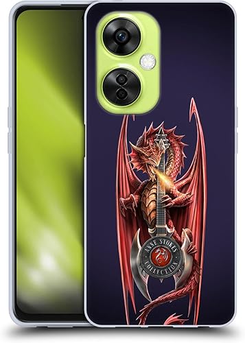 Head Case Designs Officially Licensed Anne Stokes Power Chord Dragons Soft Gel Case Compatible with OnePlus Nord CE 3 Lite 5G