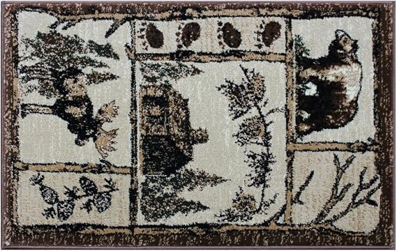 YHSF Cabin Style Area Rug 362-2ft x 3ft2in (Rectangular)