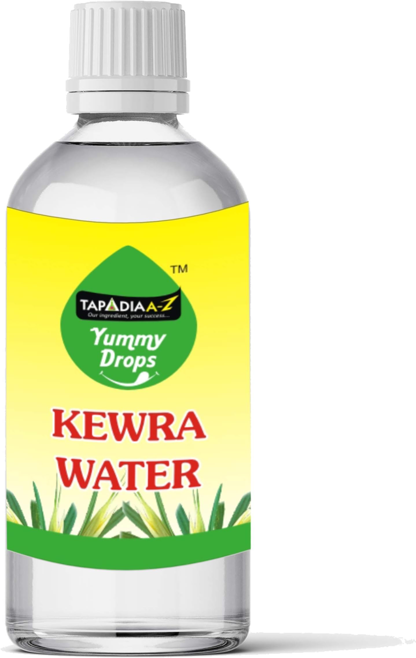 TapadiaA-Z YummyDrops Kewra Water For Biryani Rice Pulao -100% Authentic Taste&Contains Natural Ingredients Keora Water(Pandanus Water)Kevda Essence For Cooking,100Ml(Pack Of 2)