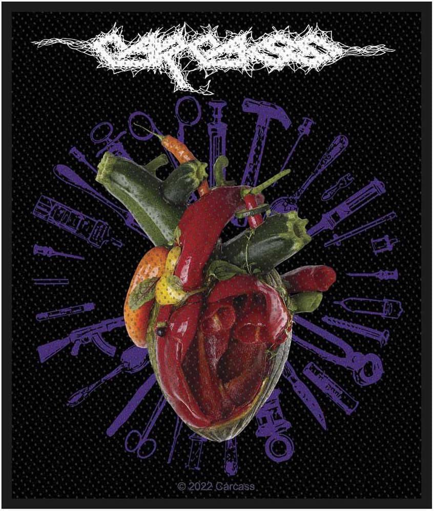 Carcass Men's Torn Arteries Woven Patch