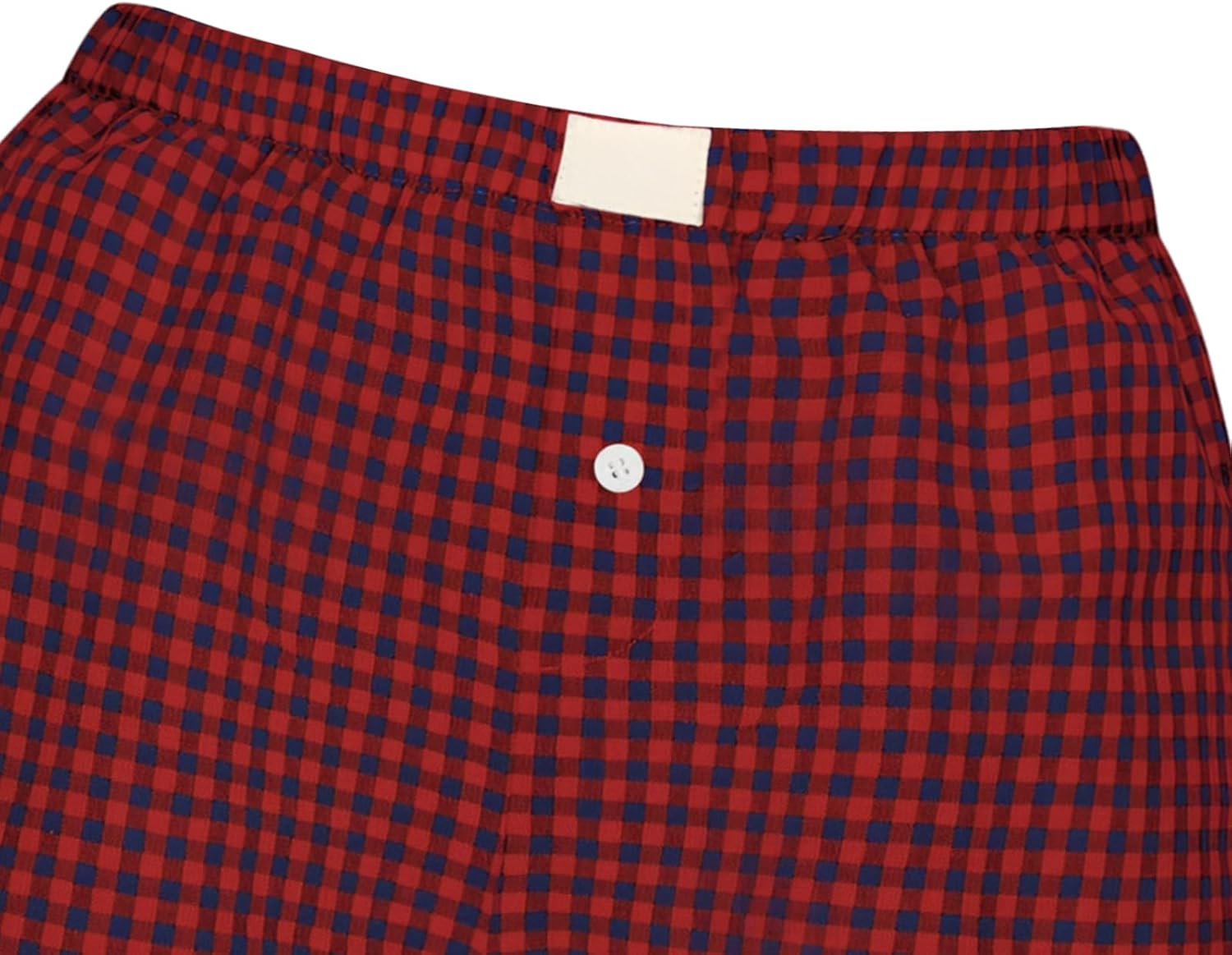 Womens Y2k Plaid Shorts Women Cute Lounge Pajama Sleep Comfy & Casual Gingham PJ Boxer Shorts - Image 3