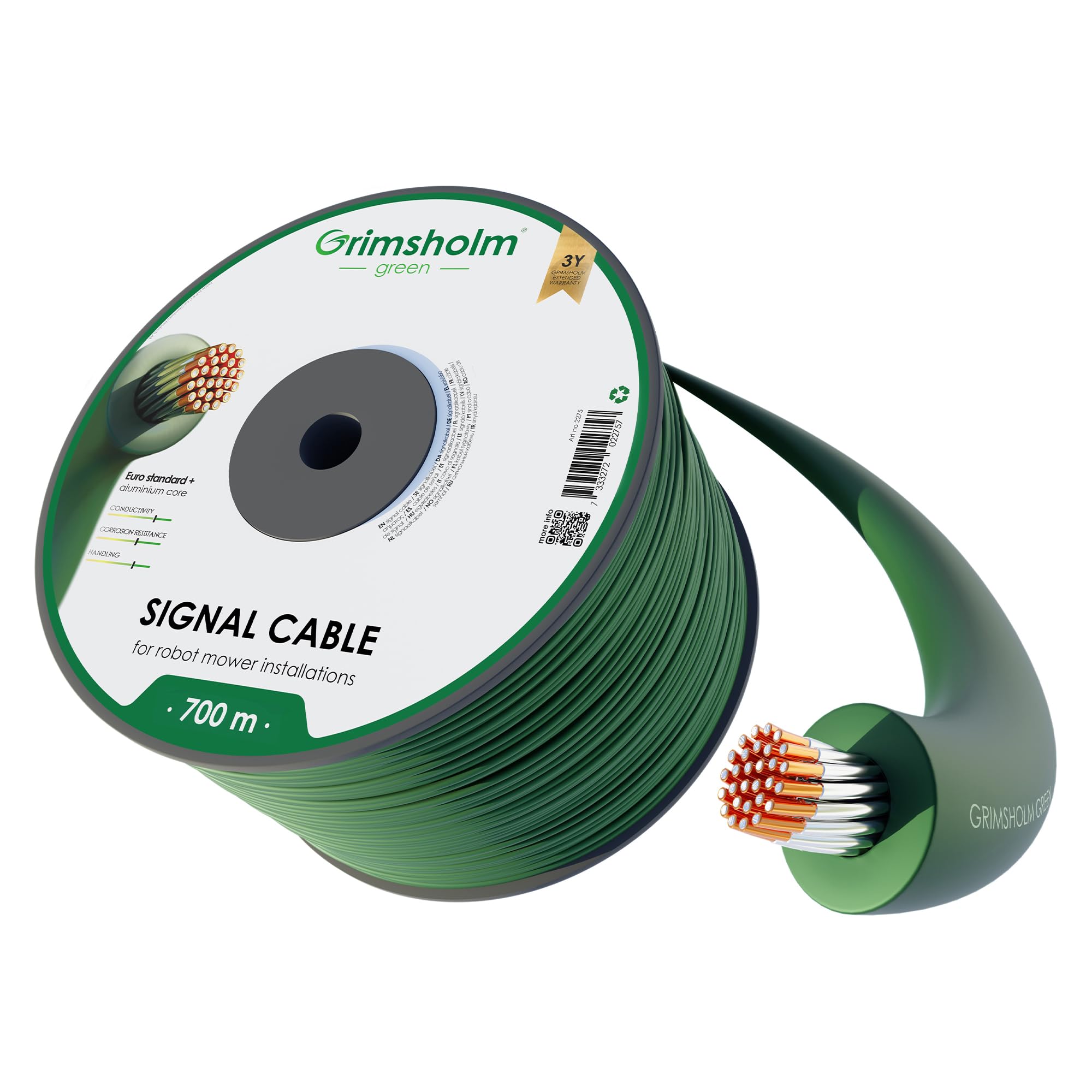 Câble de signal Standard Plus 700 m pour éviter les pannes de courant sur vos enclos