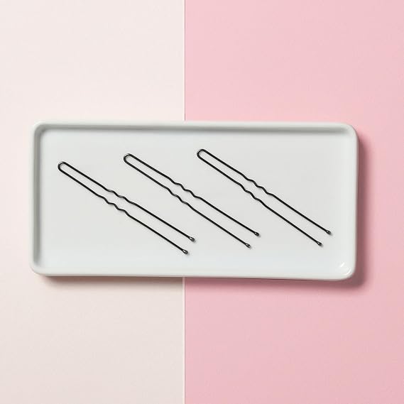 Diane 3 Hair Pins, Black, 32/card
