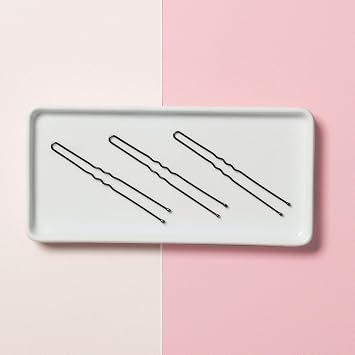 Diane 3 Hair Pins, Black, 32/card
