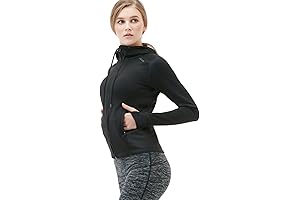 TSLA Women's Full Zip Hooded Define Jacket Nulu