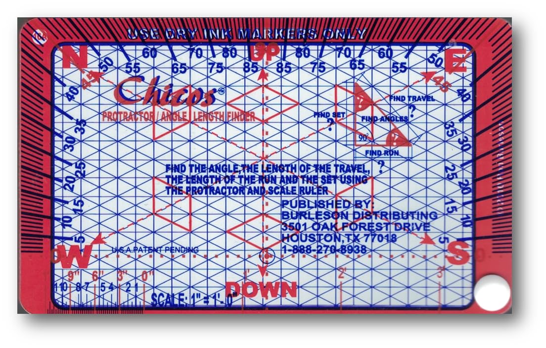 CHICO'S PIPE FITTER'S POCKET CARDS