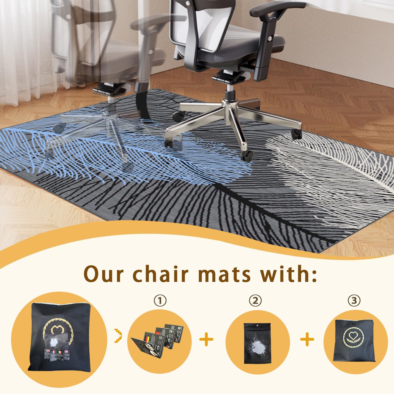 Alfombra Silla Ruedas Gaming Oficina, Alfombra Silla Escritorio, Gaming Protector de Suelo, Oficina Escritorio Gamer Alfombrilla, Alfombras para Sillas, Alfombra Suelo Gaming 200 x 300 cm