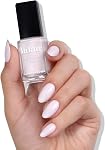 LONDONTOWN Pale Pink Glossy Nail Polish, Ski Bunny lakur, Vegan Chip-résistant à la laque longue durée, 40 - Oui, oui.