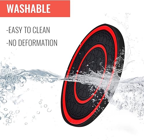 Miniatura 3 de Posavasos para automóvil, paquete de 2 posavasos universales antideslizantes de 2.75 pulgadas de diámetro, adecuado para la mayoría de accesorios