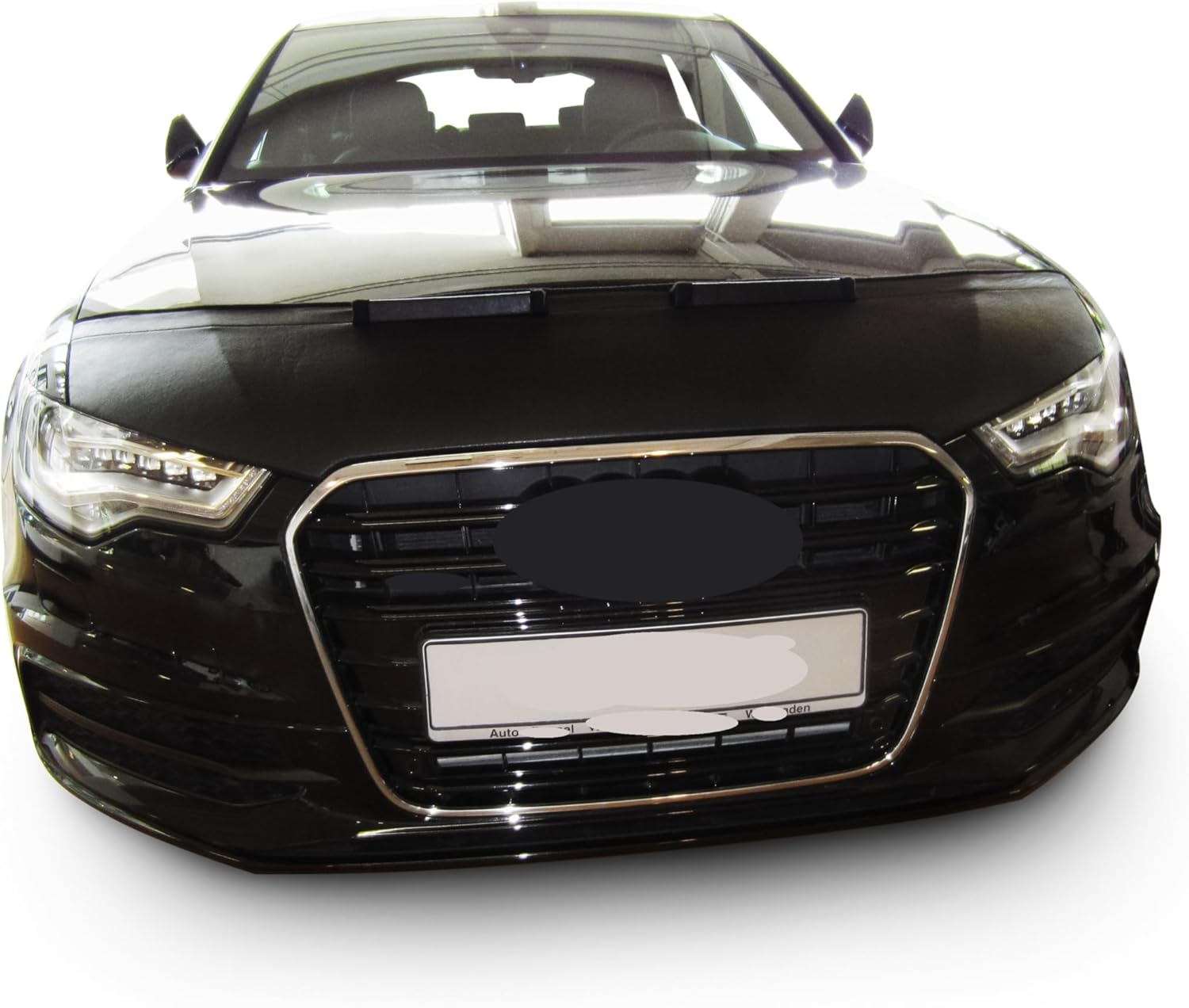 HOOD BRA Front End Nose Mask Compatible with Audi A6 C7 2011-2017 Bonnet Bra STONEGUARD PROTECTOR TUNING