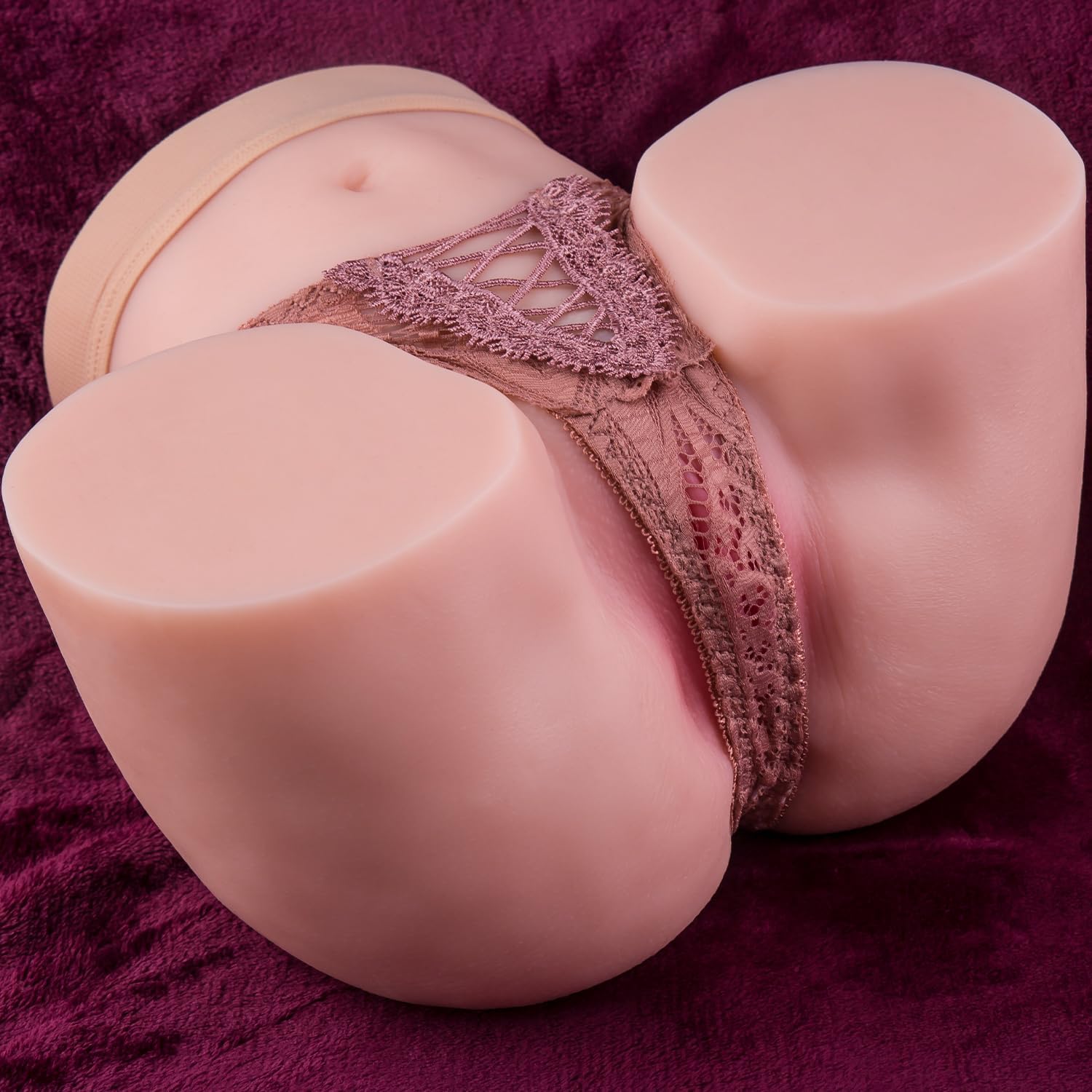 11.2 LB Realistic Male Masturbator with Vagina and Anal Sex Doll Pocket Pussy Ass Lifelike Masturbators Bubble Butt Stroker Sex Toys for Men Masturbation Adult Toys Men’s Sex Orgasm