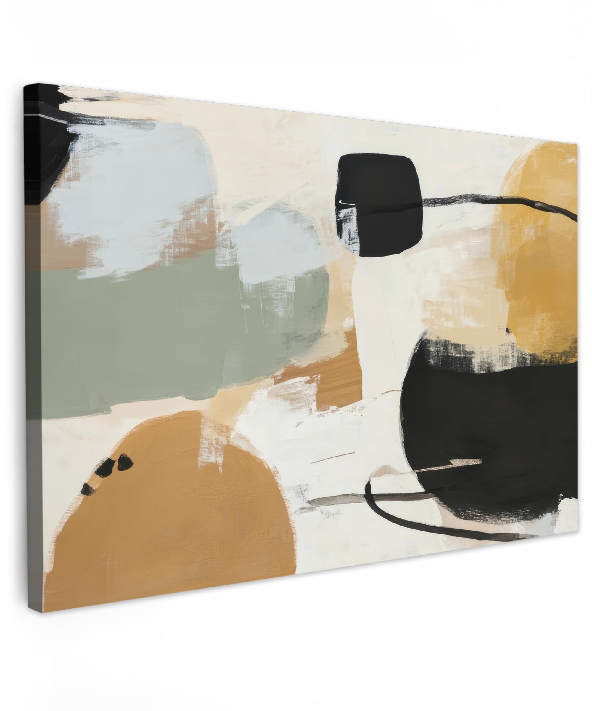 MuchoWow© Wandbilder Groß 120x80 cm XXL Wohnzimmer Wanddeko Schlafzimmer Zimmerdeko Wandgemälde Zimmer Deko auf Wand Dekoration Wall Art Farbe - Abstrakt - Farben