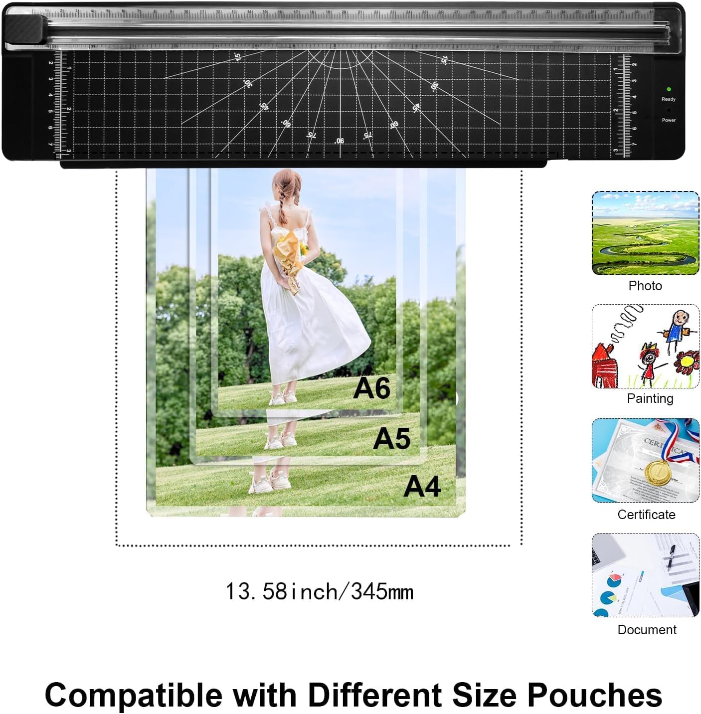 All-in-One 9" Laminator Kit with 10 Sheets & Corner Rounder | Quick 3-Min Warm-Up, Perfect for Teachers, Home, Office | Portable & Hassle-Free 5 71BA2QtJBwL. AC SL1432