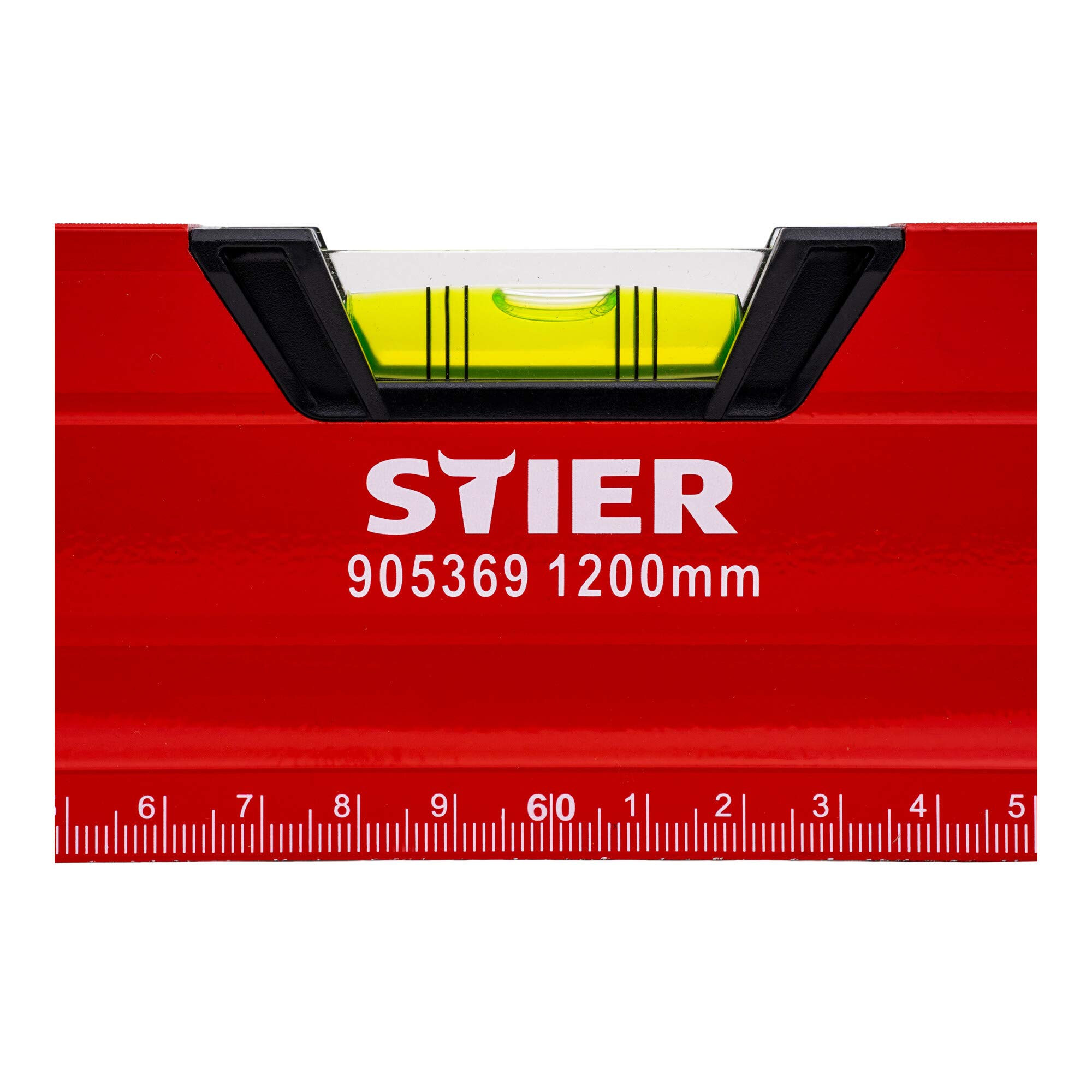 STIER Livella a bolla Premium con magnete e tre livelle 1200 mm ±0,5 mm/m