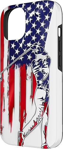 Miniatura 5 de Funda divertida de golf con bandera estadounidense para iPhone 11 Pro Max