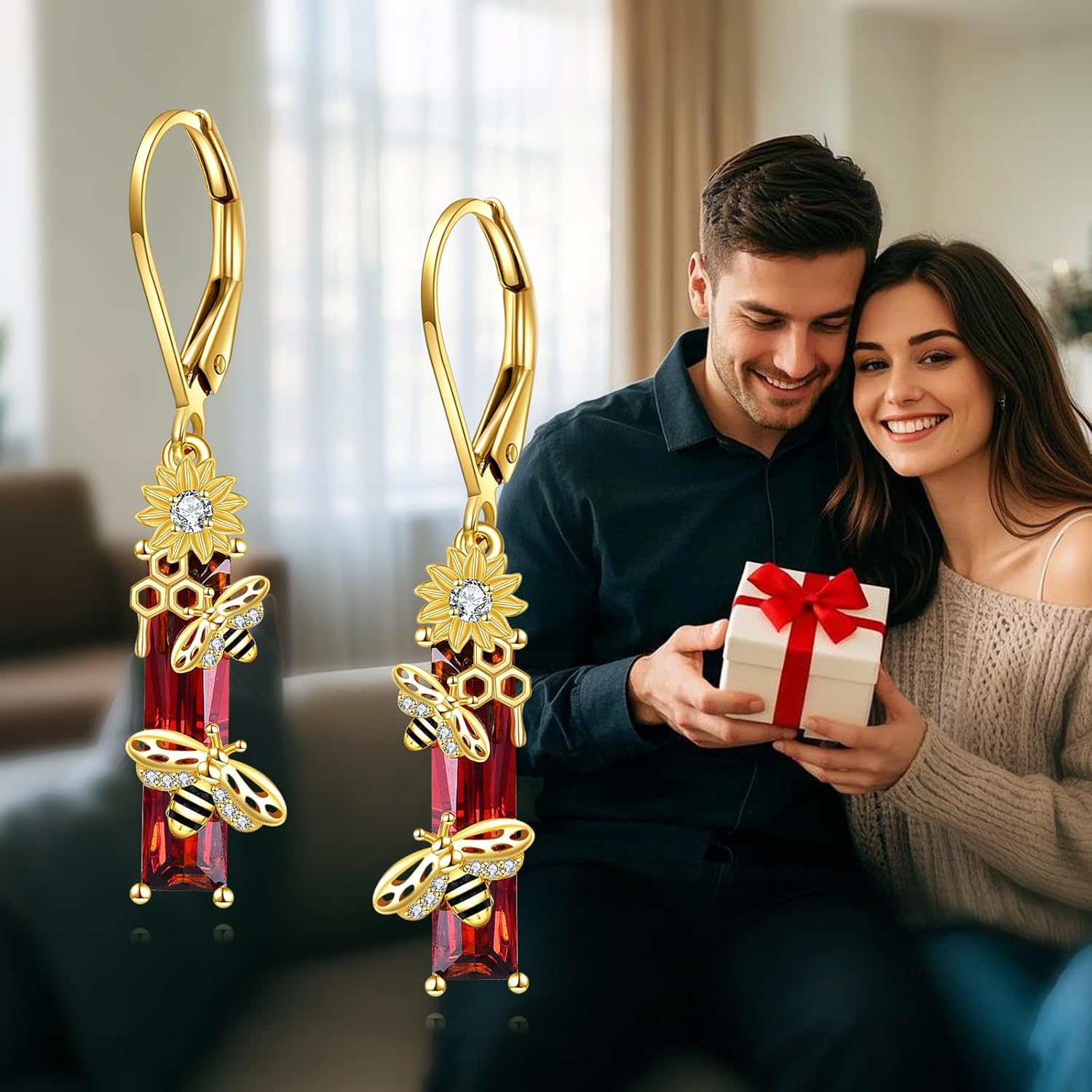 Filigree Animal Earrings for Women S925 Sterling Silver Filigree Earrings Jewelry gifts for Mother's Day - Image 6