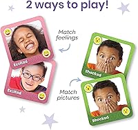 Vista 4 de hand2mind Express Your Feelings Memory Match Game, Emotion Cards, Matching Game, Emotional Intelligence for Kids, Play Therapy Games for Kids