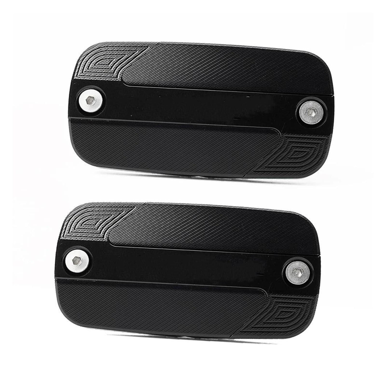 Tapón Llenado Aceite del Motor Tapa del Depósito De Freno Delantero De Motocicleta, Tapa De Llenado De Aceite De Motor para X-ADV750 XADV750 X ADV 300 750 1000 2017-2025(Negro,2 PCS Front)