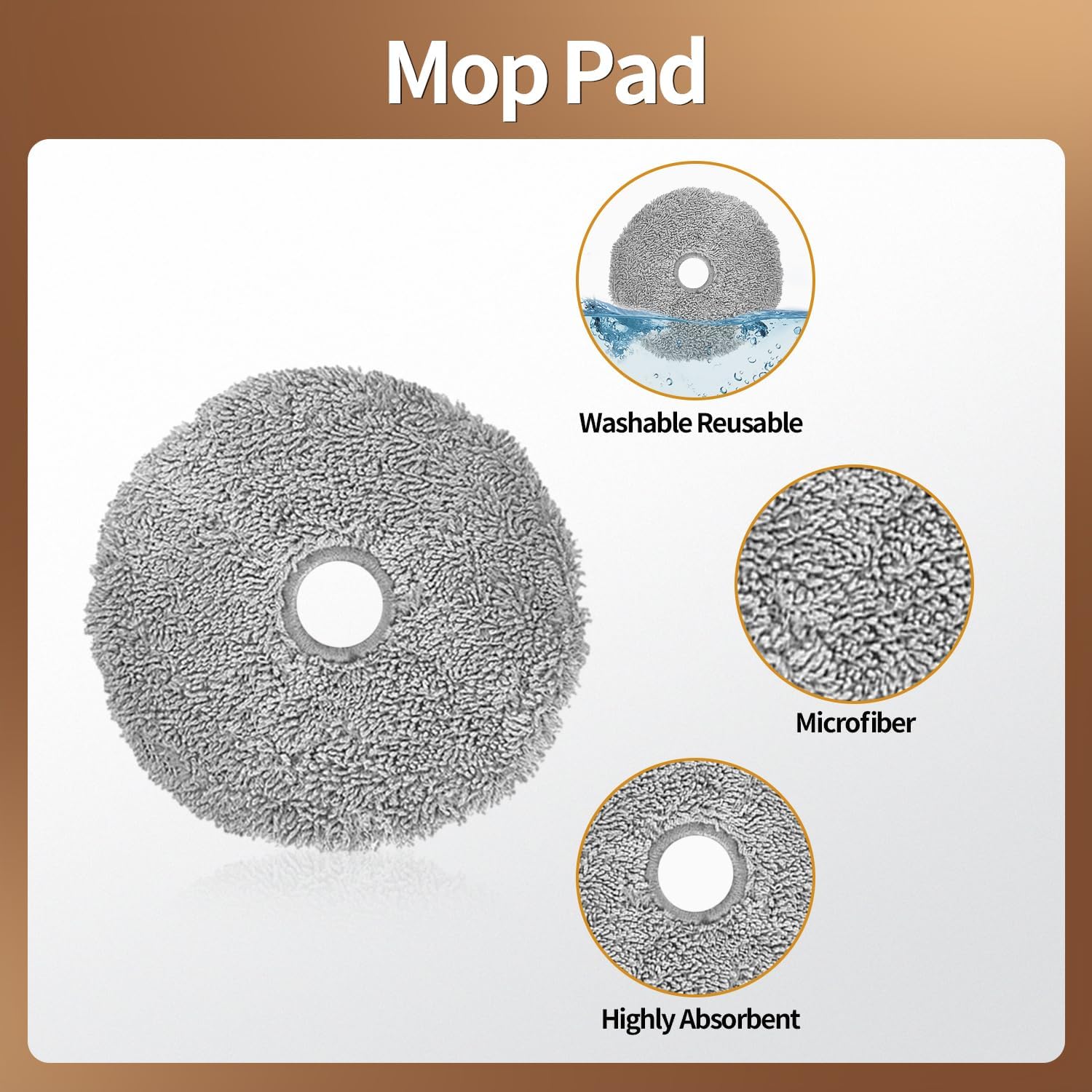 20pcs for Lydsto W2 Robot Vacuum kit,Side Brush Filter Mop Cloth Dust Bag Cleaning Tool Spare Parts for Lydsto W2 Home Kitchen Floor Cleaning