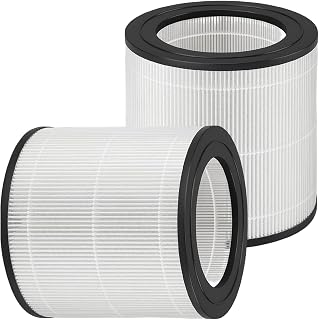 FY0611 Ersatzfilter Kompatibel mit Philips 600 Serie AC0650/10 AC0651/10 Luftreiniger Ersatz HEPA Filter FY0611/30 (2 Stück)