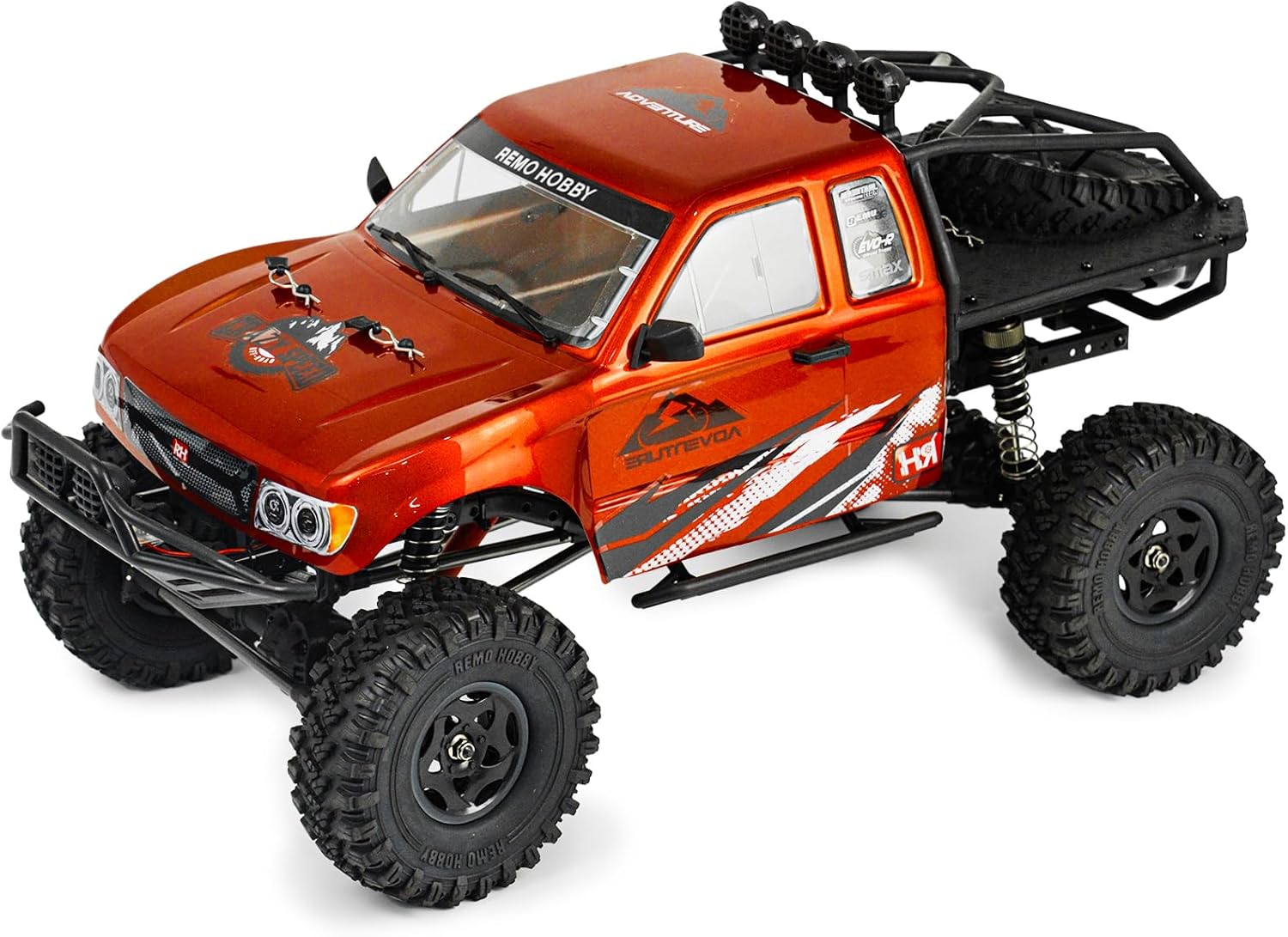 Cheerwing 1:10 Scale Rock Crawler 4WD Off-Road Remote Control Monster Truck with Two-Speed Gearbox Hobby RC Car for Adults