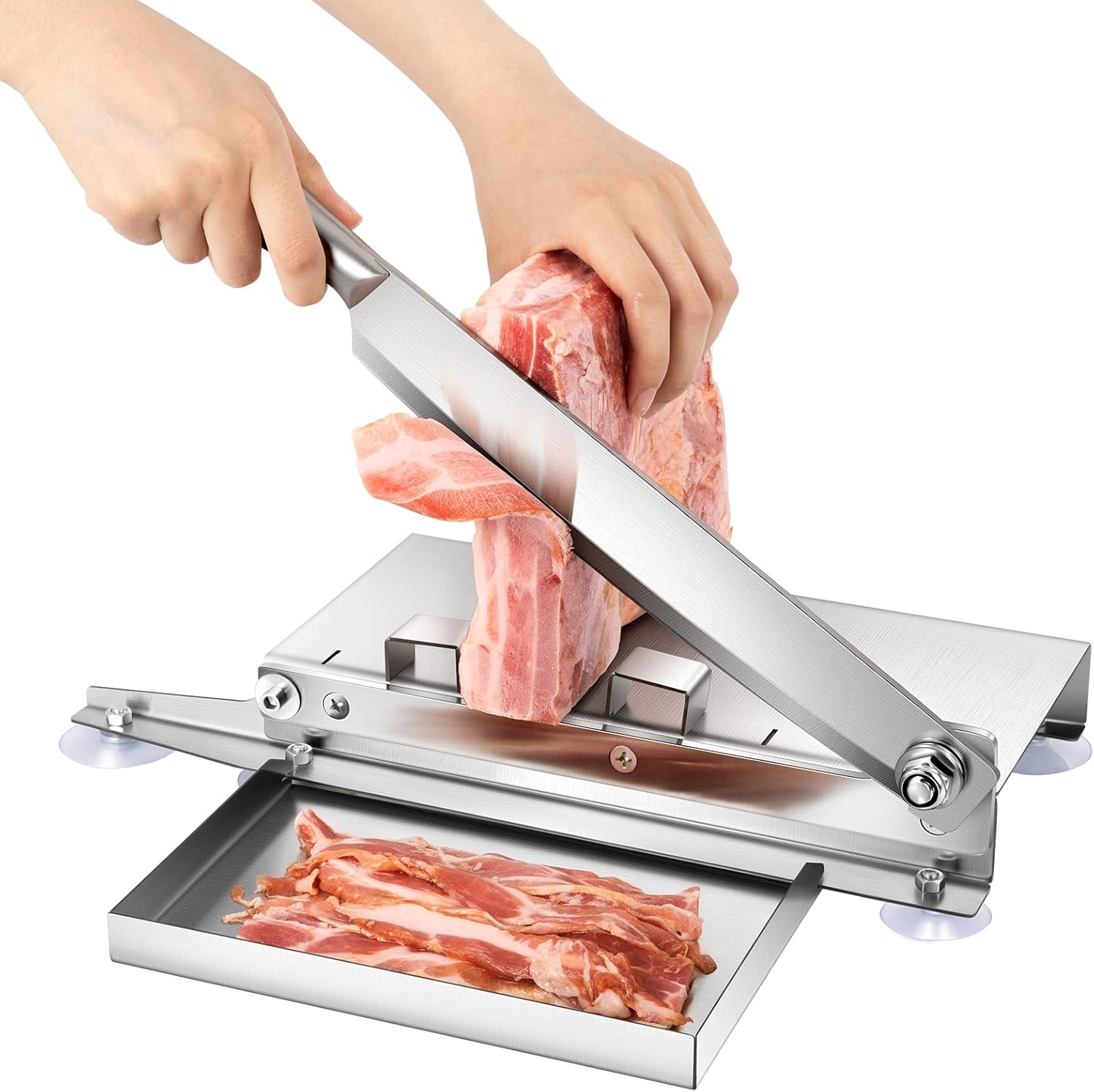 Amazon.co.jp Hanchen Manual Slicer, Push Knife, Freely Adjustable