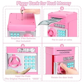 べくたん 【20箱】100ペア ■PLAY GIRL No.17 Amazon.com: Totola Piggy Bank Electronic Mini ATM for Kids