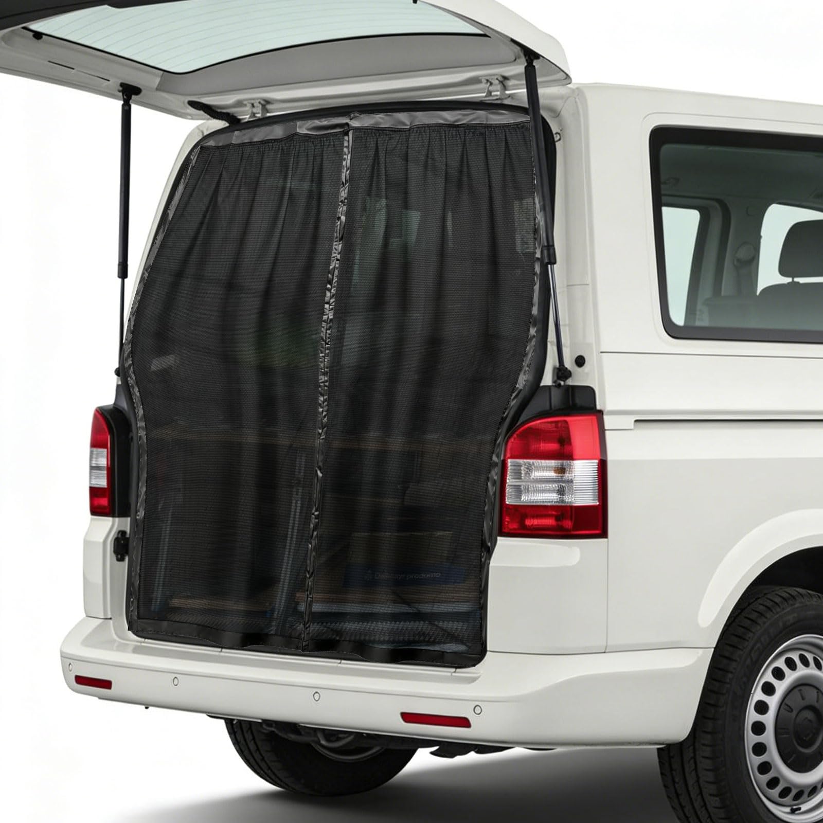 JOJOCY Moustiquaire magnétique pour van - Réseau anti-insectes pour VW T5 T6, moustiquaire pour van, protection contre les moustiques et les insectes pour porte latérale arrière, filet d'ombrage pour