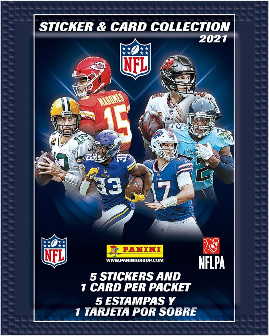 NFL 2021/22 Sticker Collection Packs (x50 Packs)