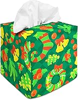 Vista 79 de Tissue Box Cover Square Decorative Tissue Box Holder Cute Funny Cube Tissue Case Cover-Alpaca Tissue Box Cover