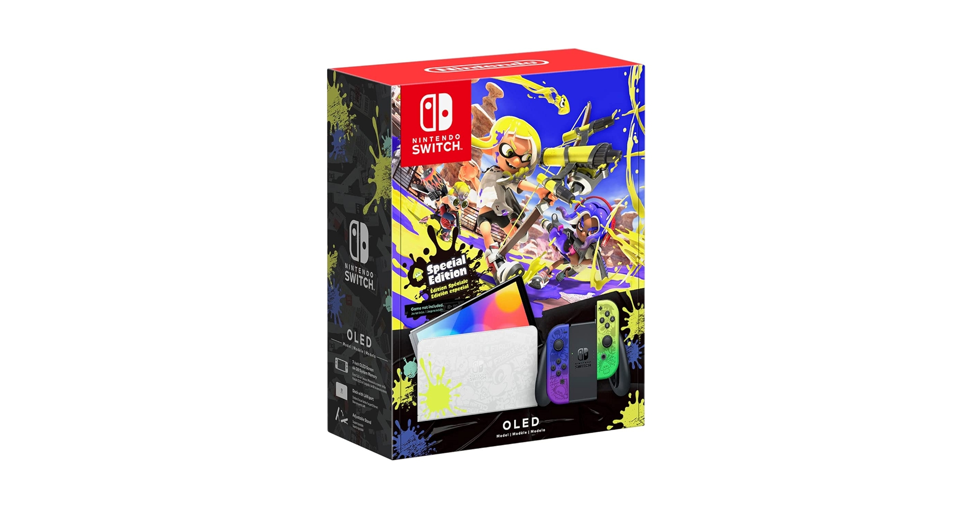 Nintendo Switch Splatoon 3 Edition ケース付 Amazon.com: Game Traveler RDS Splatoon 3 Nintendo Switch