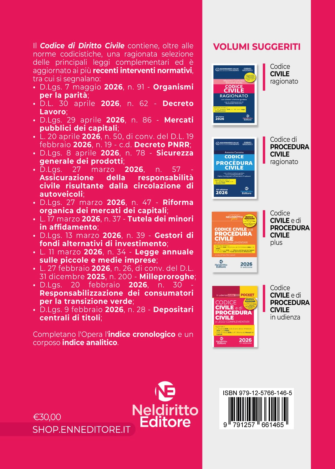 Codice civile normativo plus 2026