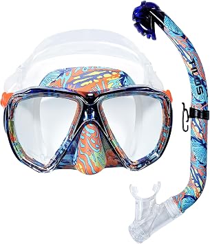 Tilos Cyclops Mask with Oracle Dry Snorkel Jr. Set