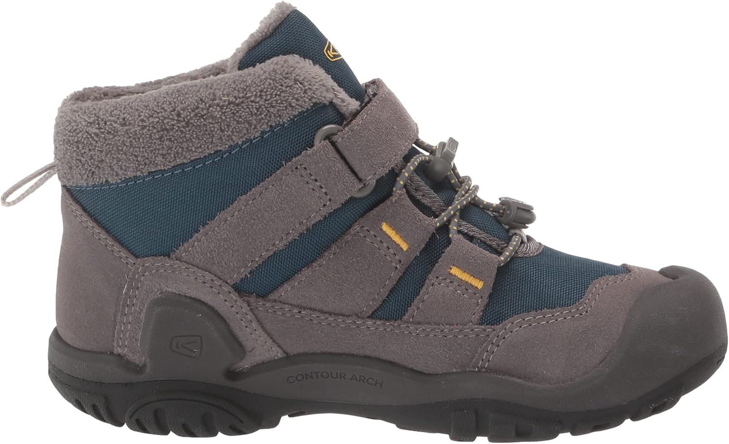 KEEN unisex-child Knotch Chukka Mid Height Insulated Easy onSnow Boots