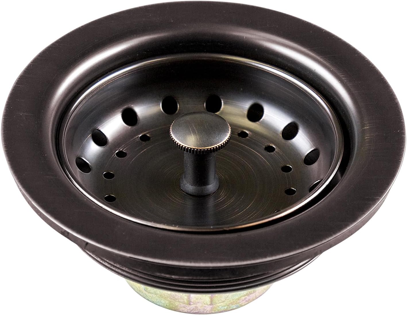 Luxier KS03-O 3-1/2 in. Drop-In Kitchen/Bar Sink Basket Strainer in Oil Rubbed Bronze