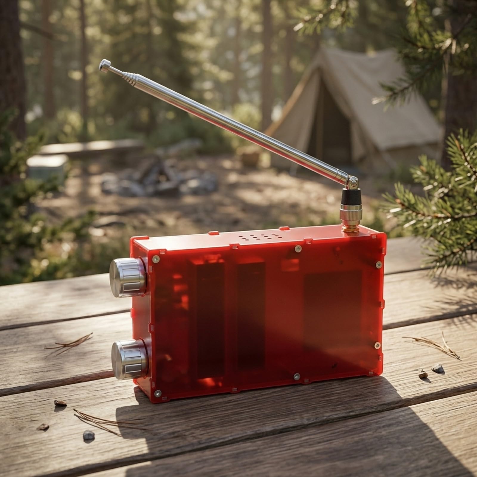 DP-666 TEF6686 Vollband-Radio mit RDS und 5000mAh für Akku