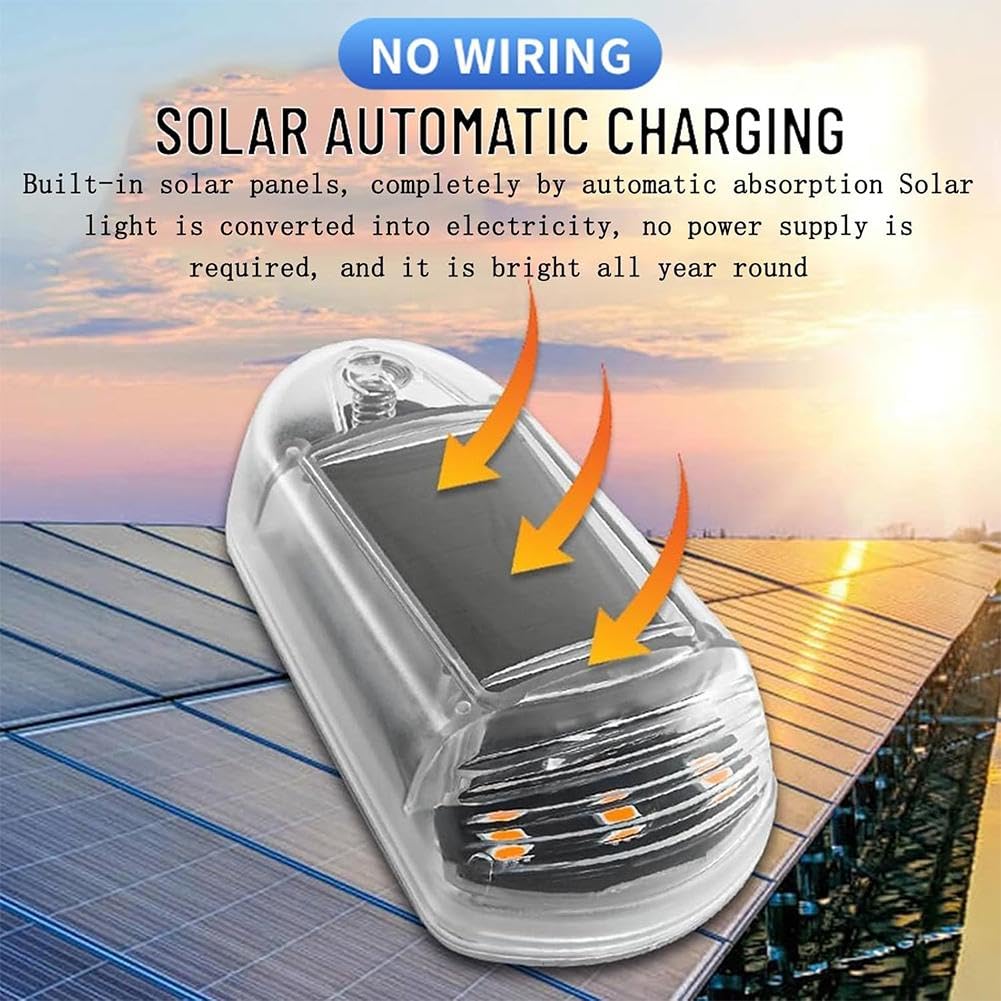 5 Luci Wireless Per Cabina Camion | A Energia Solare | 7 Colori Con App | Impermeabili IP67 - Foto 6