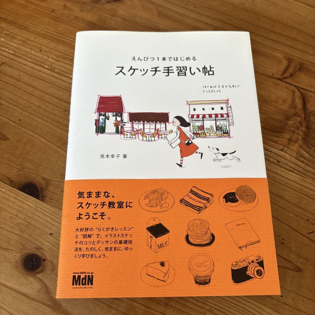 Amazon.co.jp: えんぴつ1本ではじめるスケッチ手習い帖 本 イラスト 