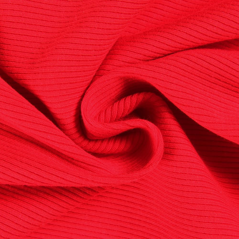 Roselux Womens Long Sleeve Scoop Neck Ribbed Knit Fitted Crop Top Casual Basic Shirts - Image 6