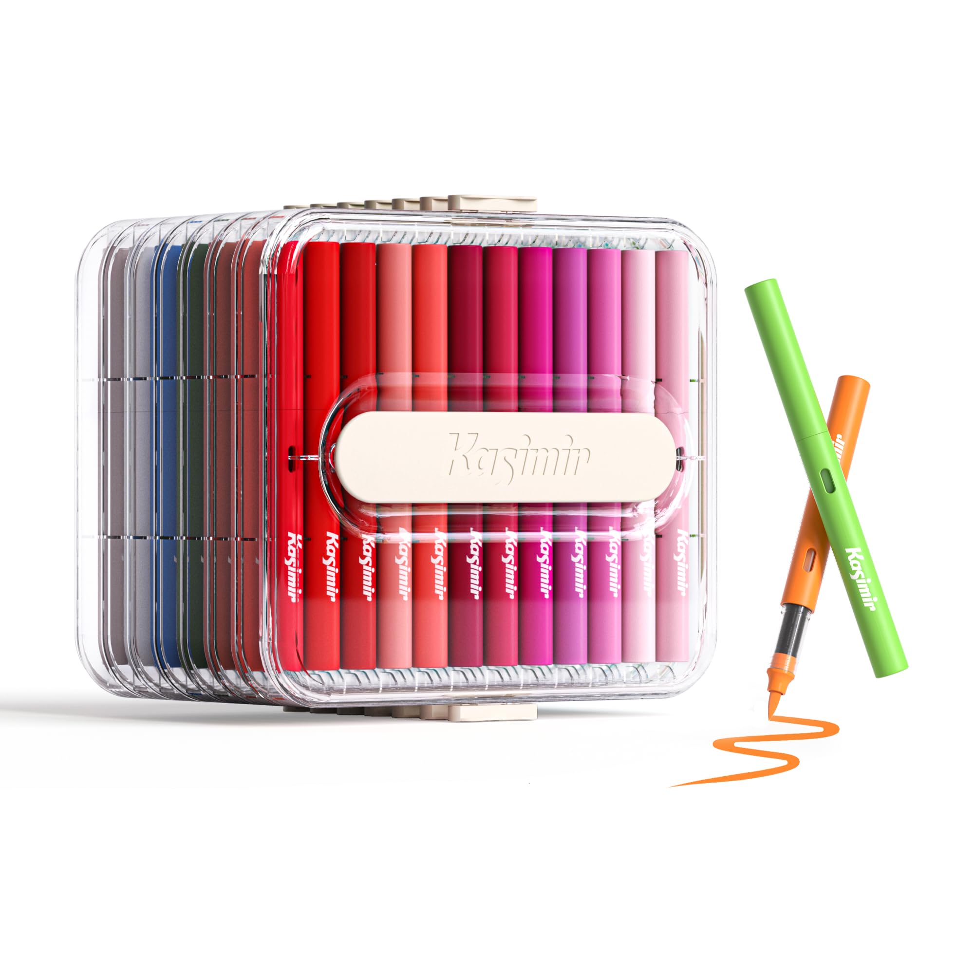 Photo 1 of Kasimir Acrylic Paint Markers, 84 Colors