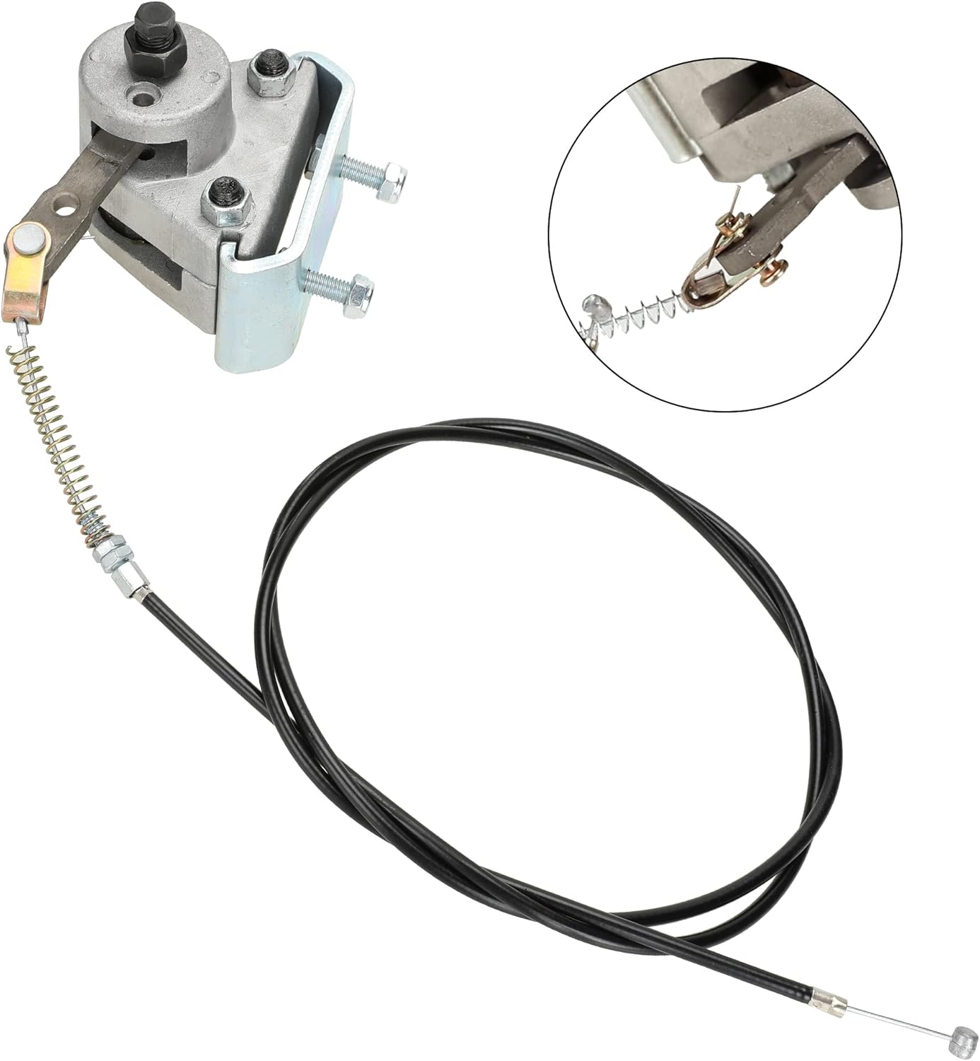 GREHUA Upgrade Go Kart Mechanical Brake Caliper Bracket & 56" Cable with Pads Kit for Predator 212cc 196cc 6.5Hp GX160 Manco 9598 9597 Yerf-Dog ASW Bristers Airheart MB-1 Carter Drift Trike Rotor - Image 6