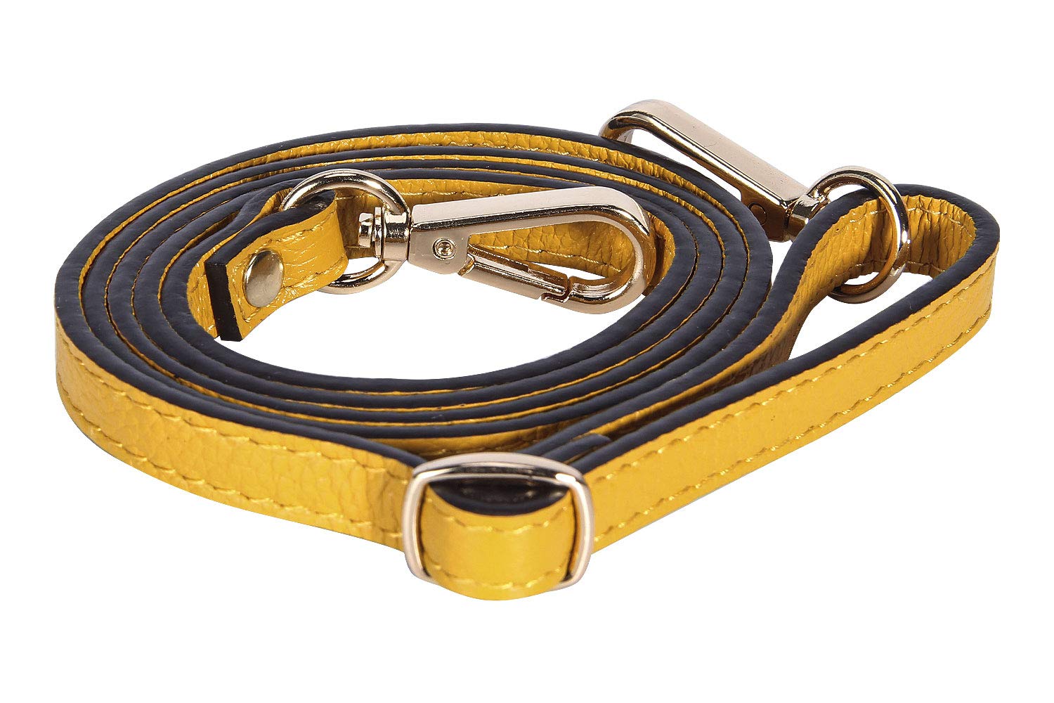 VanEnjoy Full Grain Leather Adjustable Replacement Strap Cross Body Bag Purse, 26-51" Long,0.47“Wide