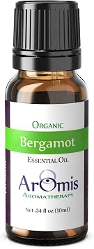 ArOmis Italian Bergamot Essential Oil - 100% Pure Therapeutic Grade - Undiluted, Premium Oil - 150 Micron Filtered, Perfect for Aromatherapy Diffusers (10ml / .34 fl oz)