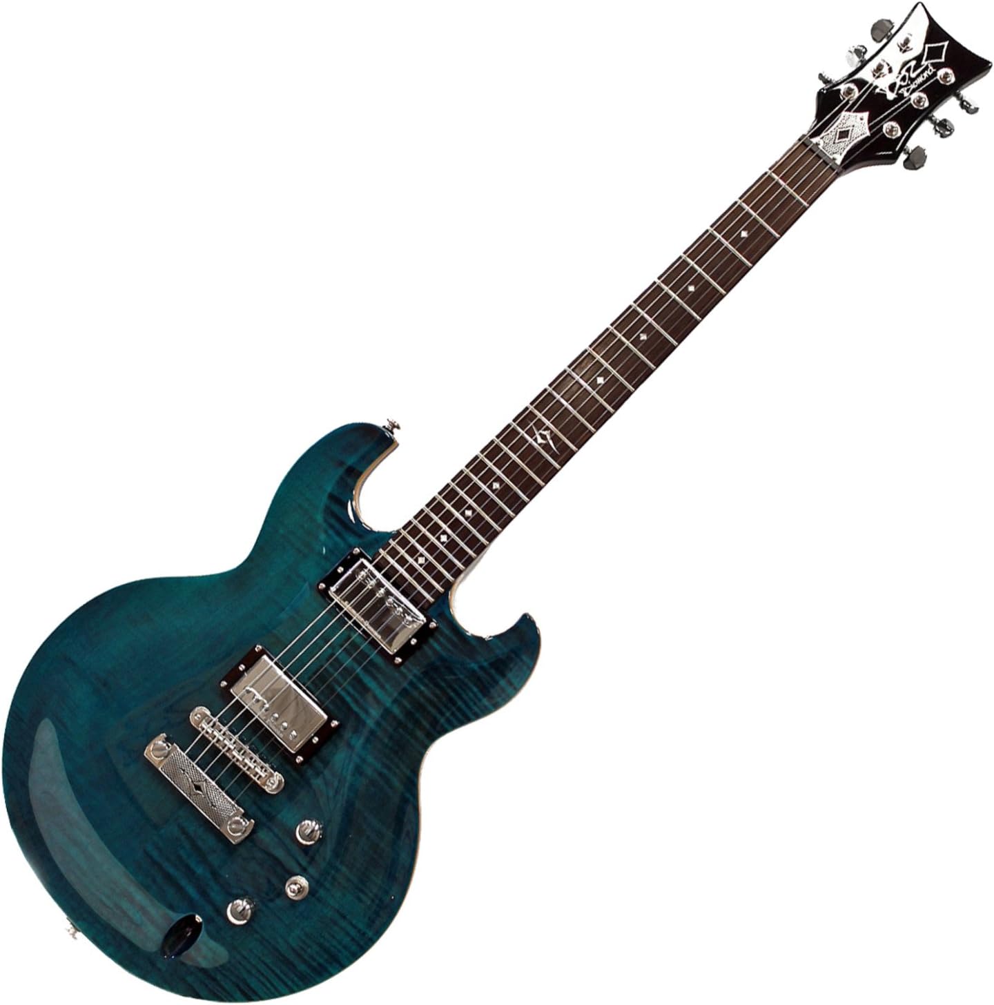 BRAND NEW DBZ Royale ROYFM3-TT Trans Teal Flame Maple Electric Guitar