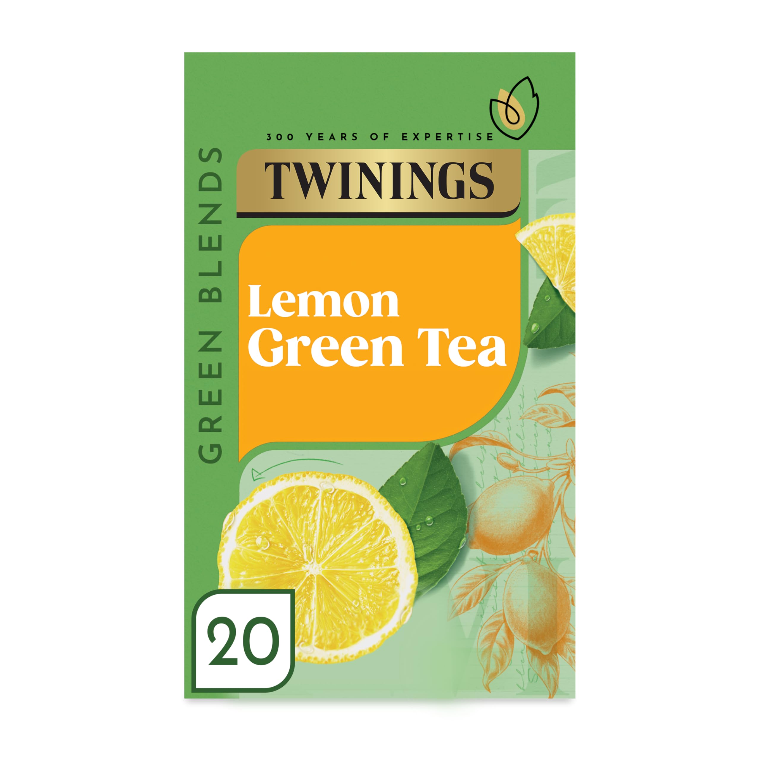 Twinings Lemon Green Tea 20 Tea Bags